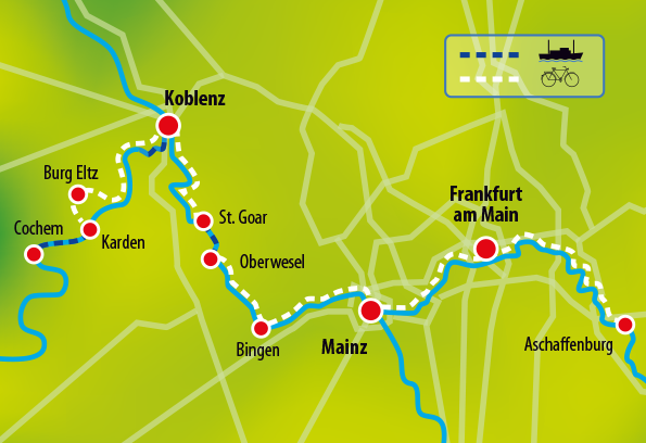 Tour Cochem - Aschaffenburg