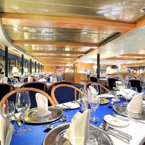 Das restaurant auf der Primadonna