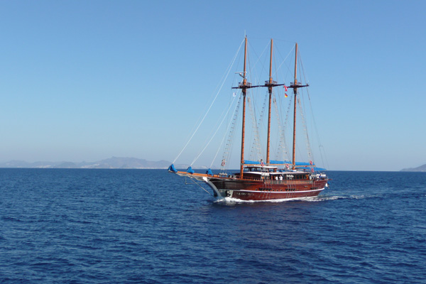 Das Schiff Thalassa