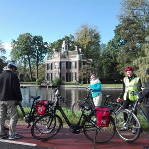 Radfahrer in Breukelen