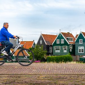 Radfahrer in Marken