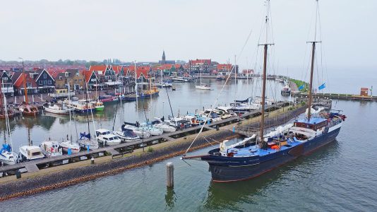 Wapen fan Fryslan in Volendam