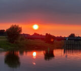 Sonnenuntergang in Veluwe