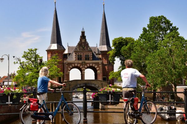 Sneek Waterpoort Radfahrer