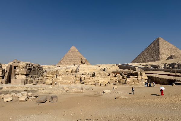 Bereich der Pyramiden von Gizeh