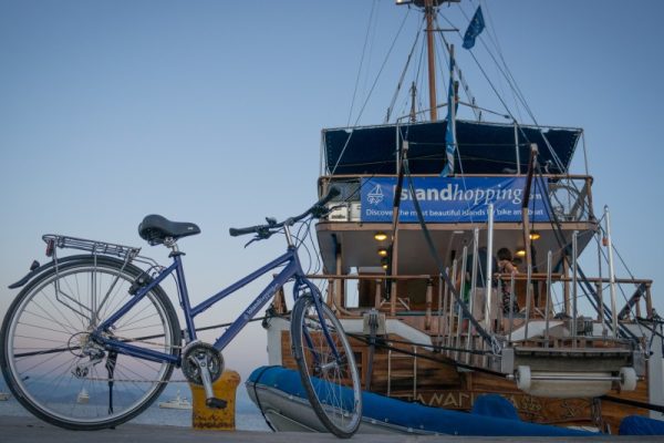 IOE  boat and bike 